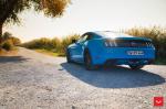 Ford Mustang GT on Vossen Wheels (CVT) 2018 года